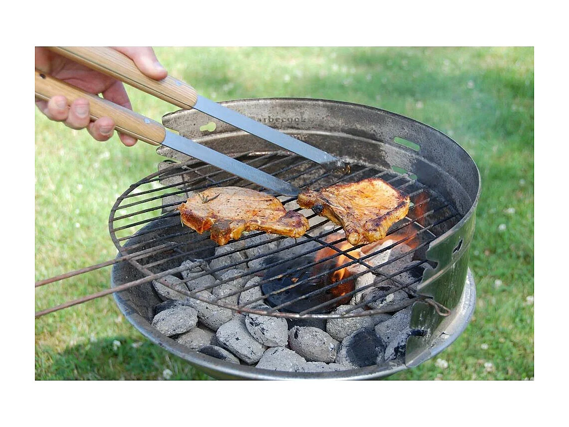 Grillbesteck aus Leinen