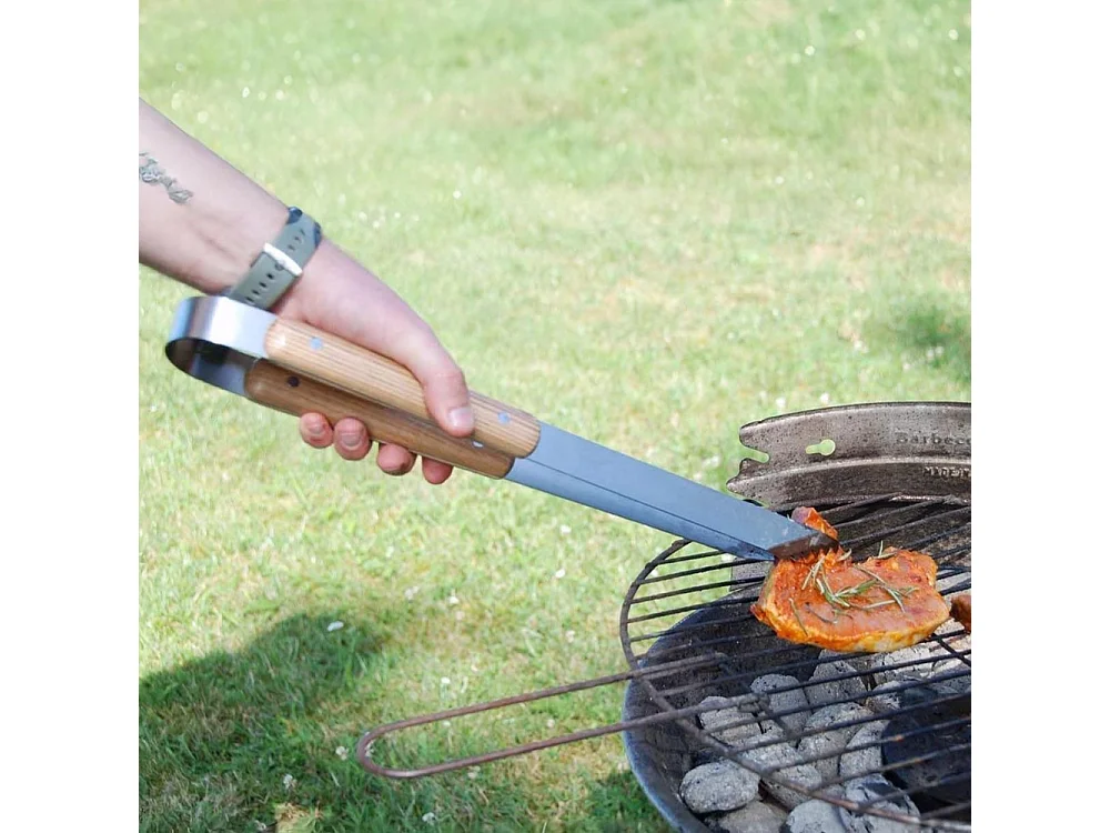 Grillbesteck aus Leinen