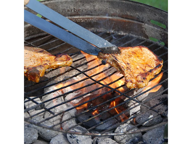 Mallette en toile avec ustensiles barbecue