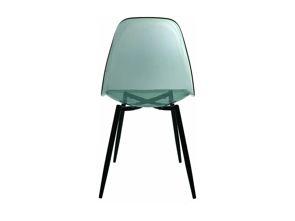 Lot de 4 Chaises "Black Forest" 83cm Vert