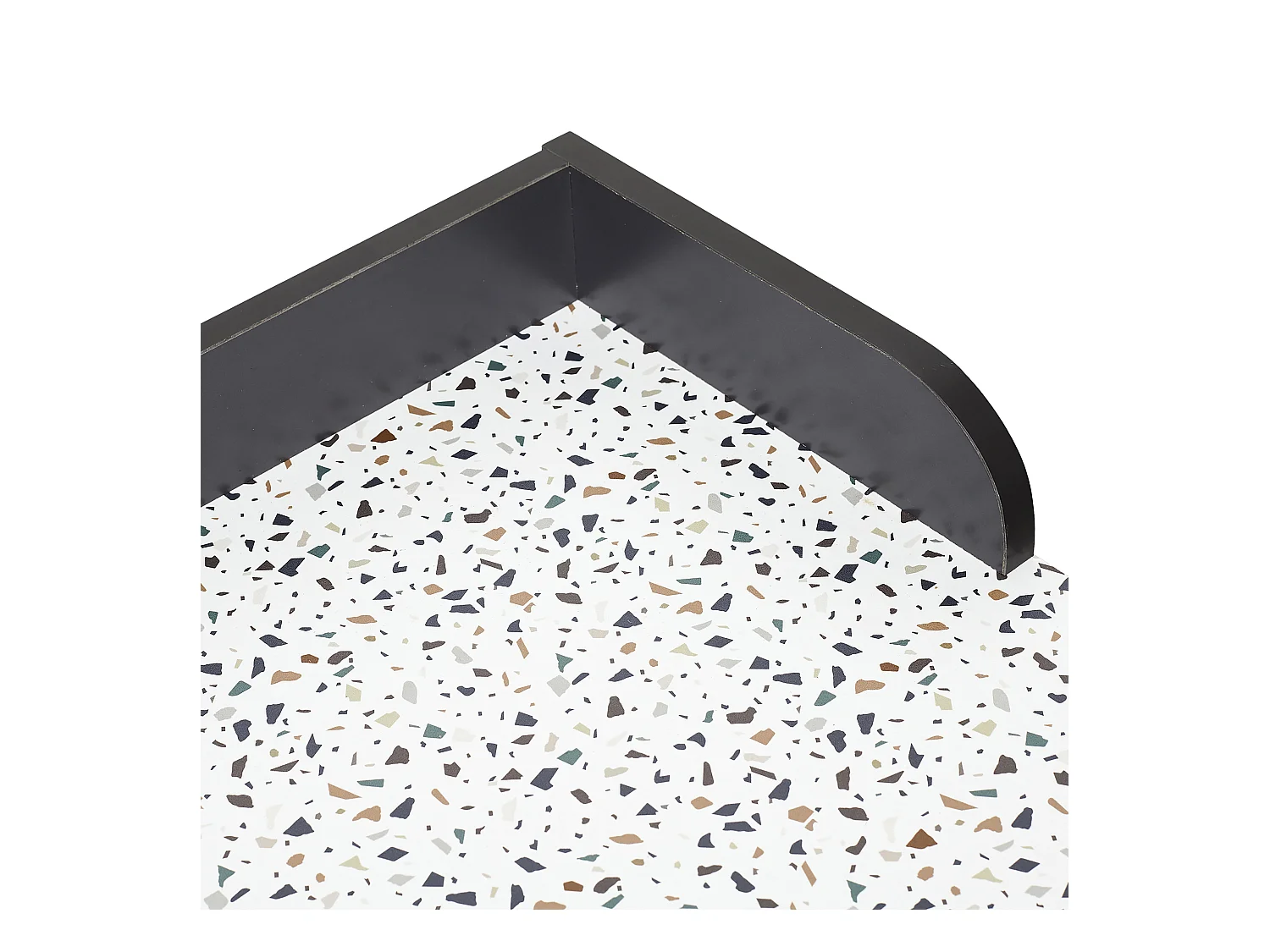 Bureau Terrazzo Bleu Gris, Blanc