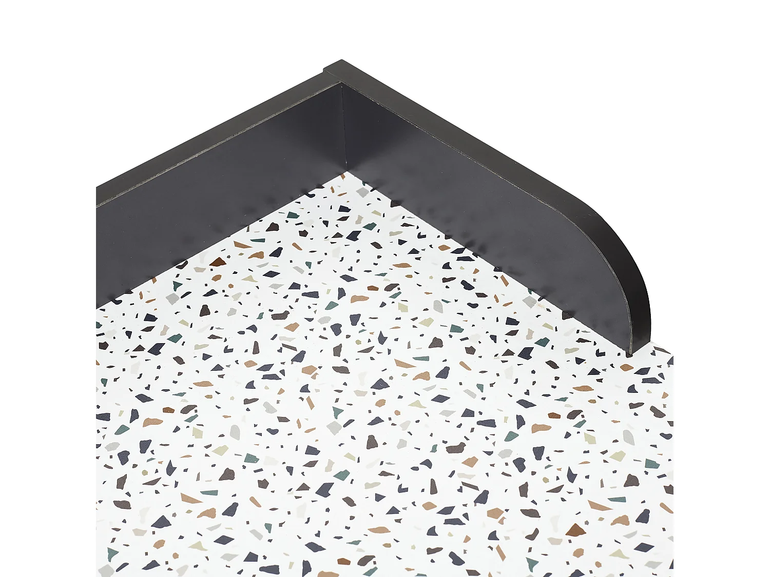 Bureau Terrazzo Bleu Gris, Blanc