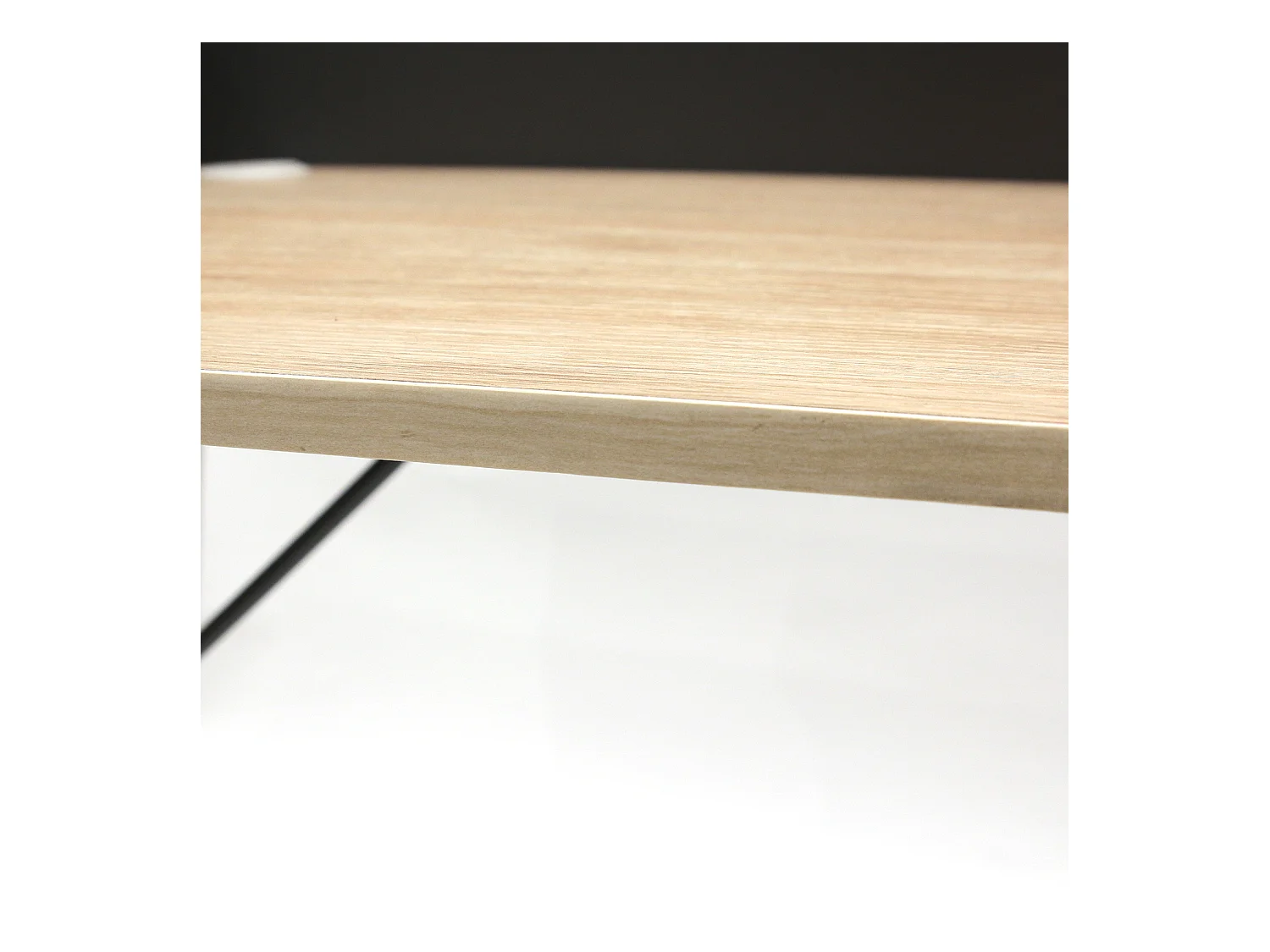 Schreibtisch aus Holz und Metall "Brice"