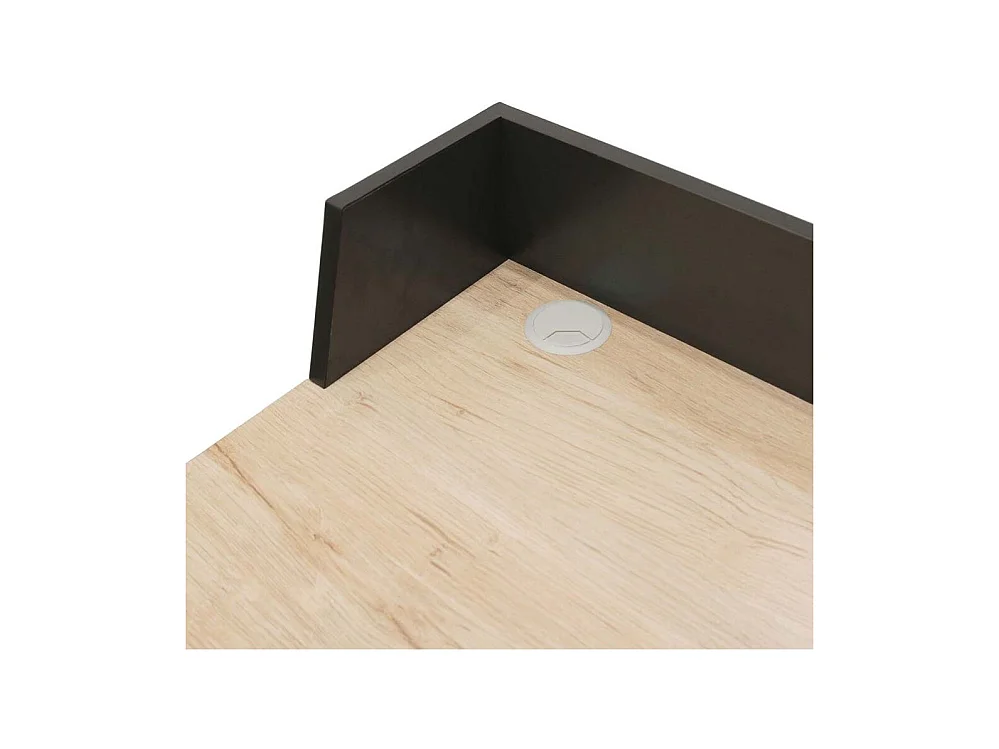 Schreibtisch aus Holz und Metall "Brice"