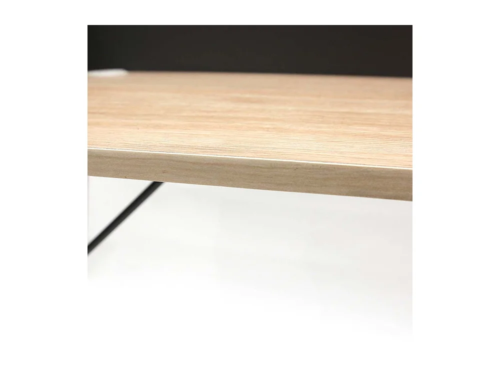 Schreibtisch aus Holz und Metall "Brice"