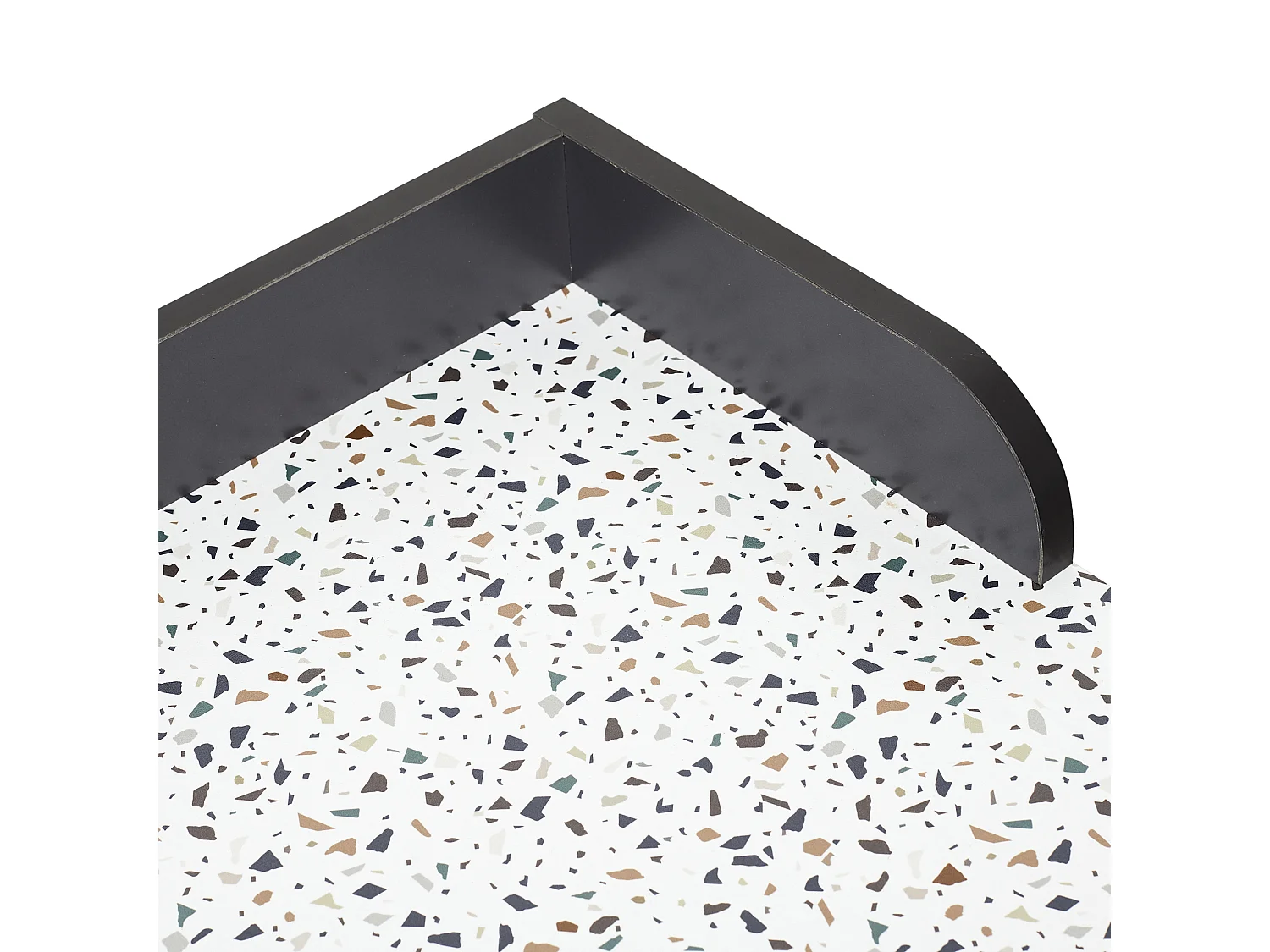 Bureau Terrazzo Bleu Gris, Blanc