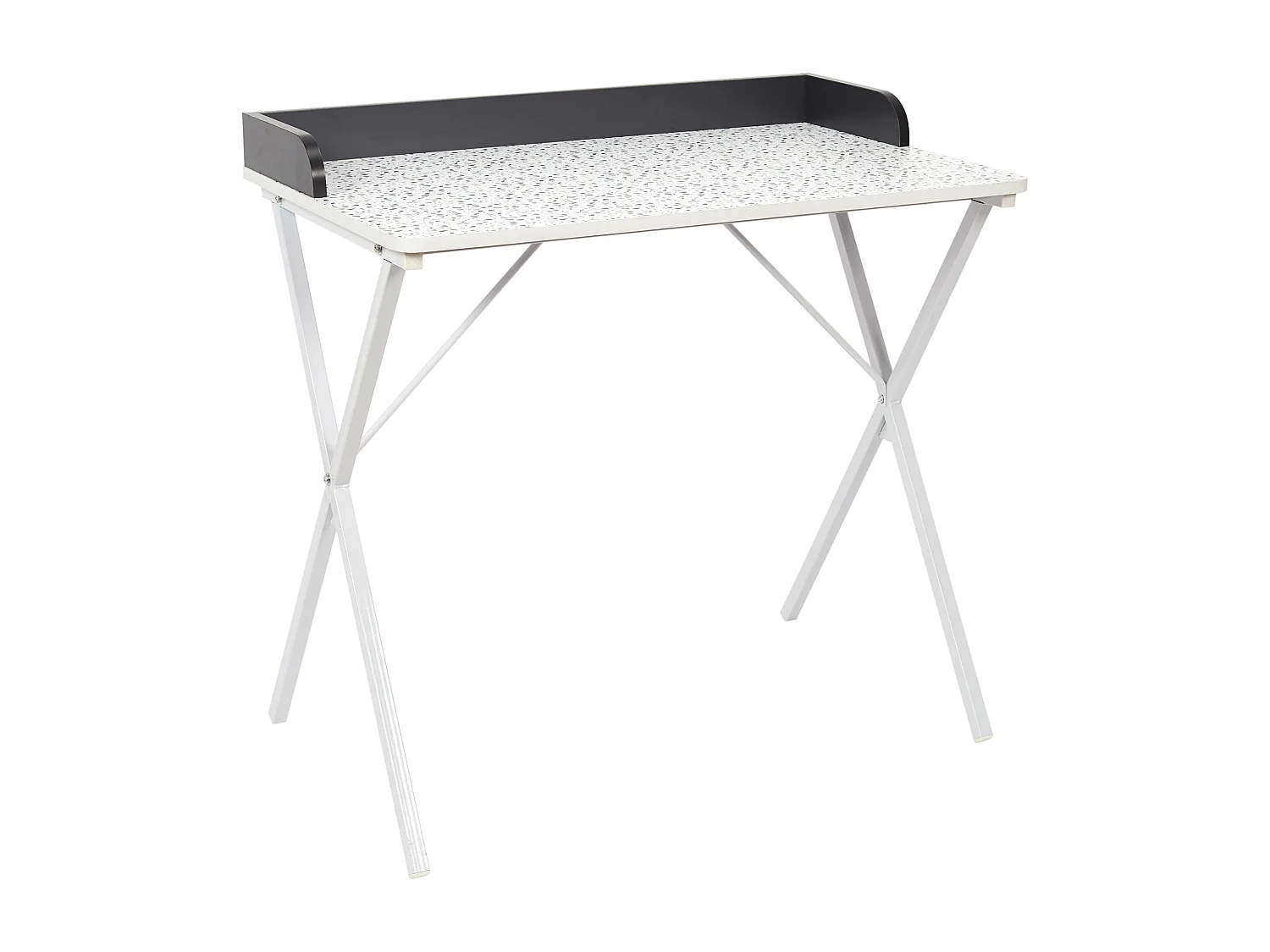 Bureau Terrazzo Bleu Gris, Blanc