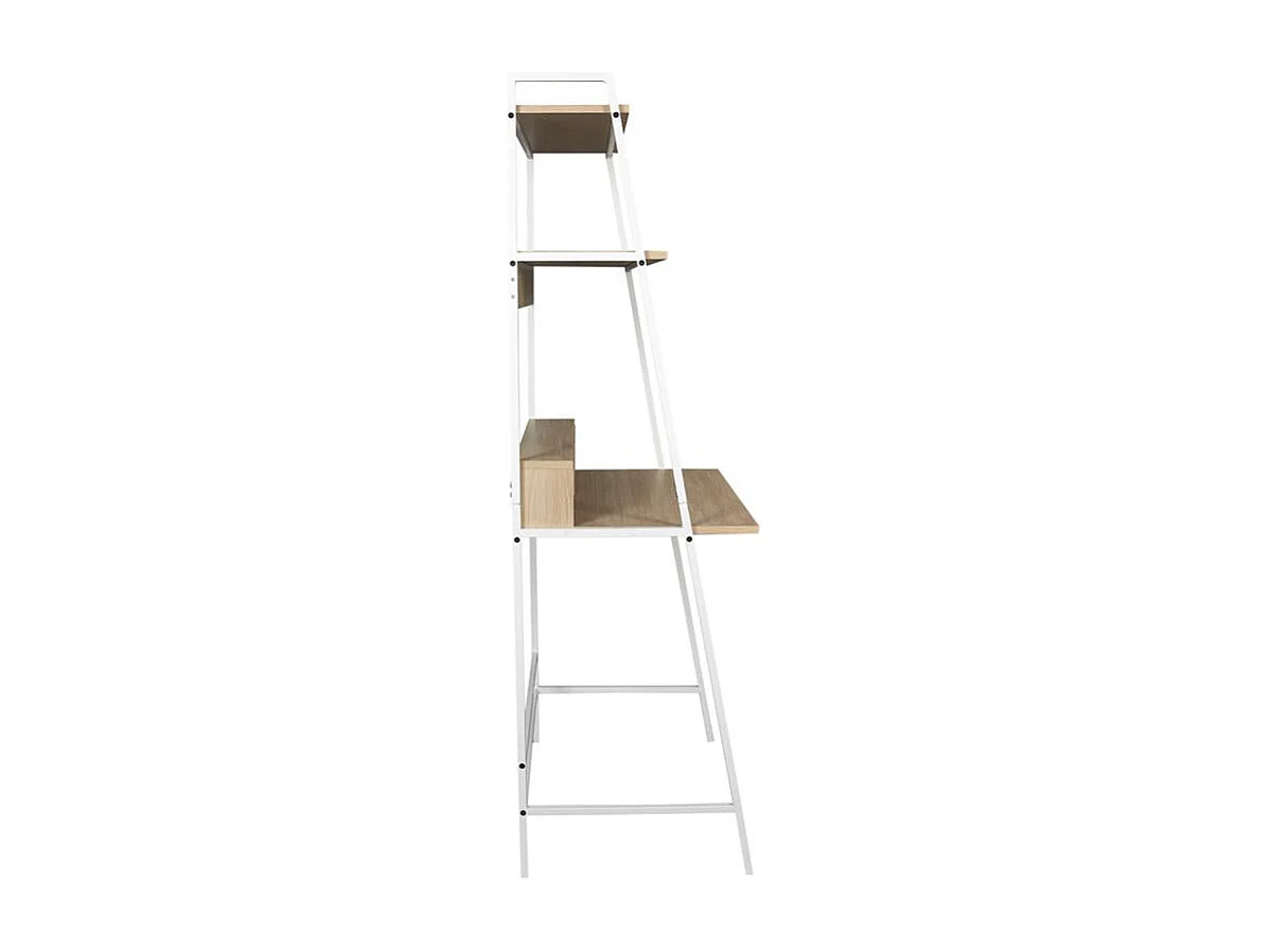 Bureau Etagere Zack Blanc