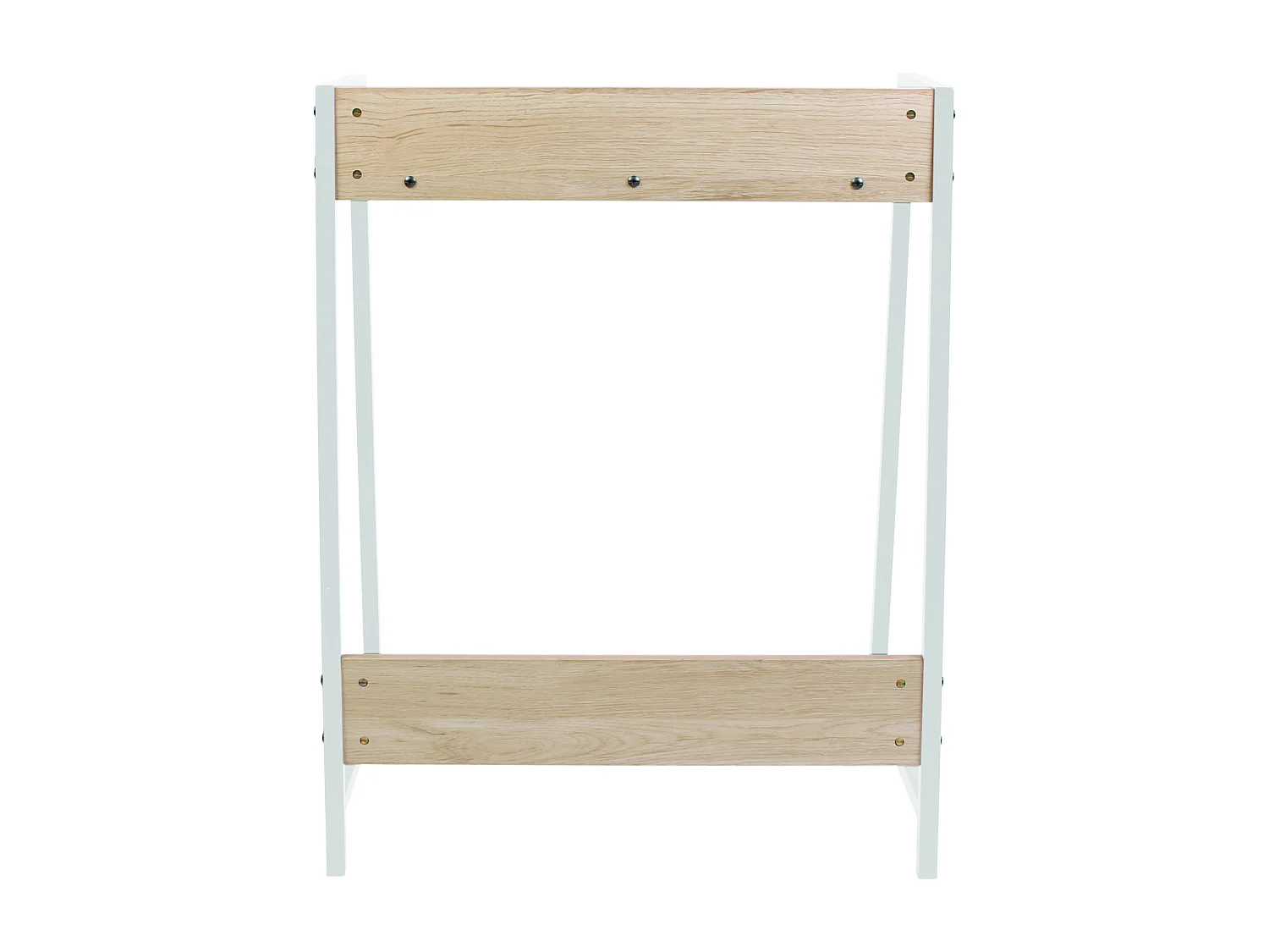 Bureau Gemini Blanc Blanc, Marron