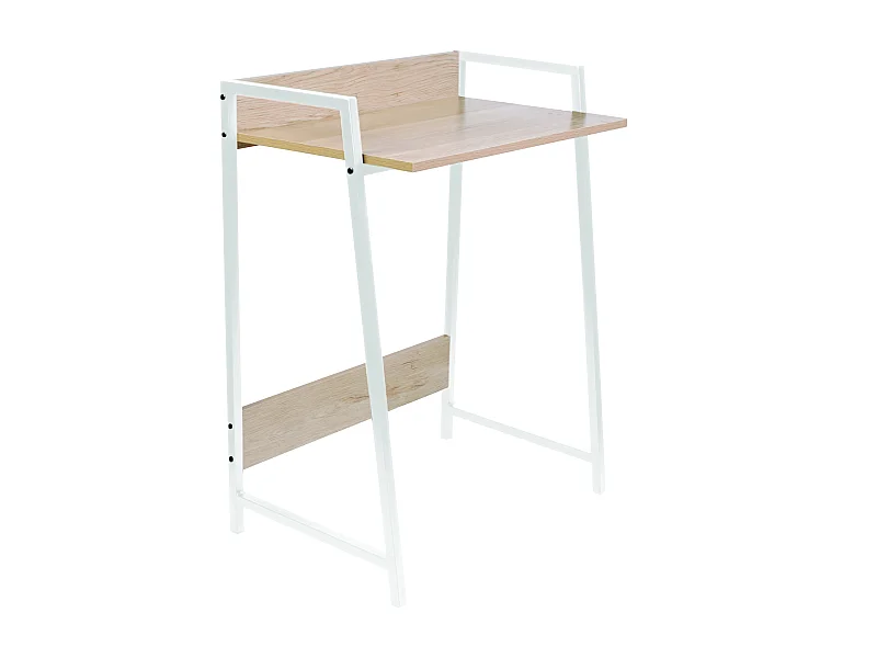 Bureau Gemini Blanc Blanc, Marron