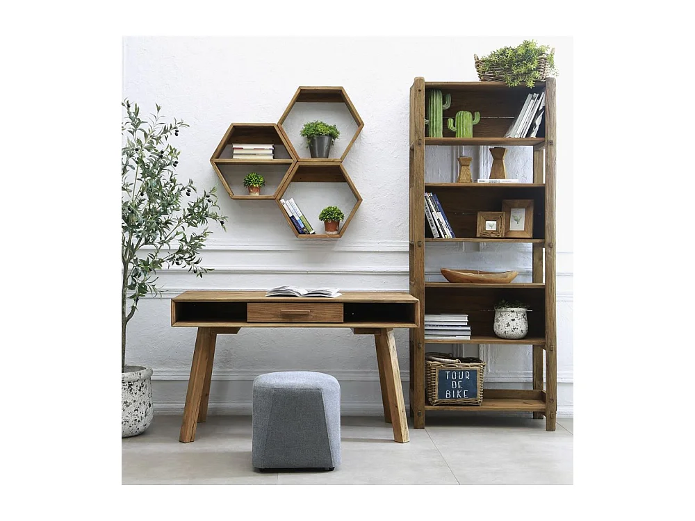 Bureau en pin recyclé REWOOD