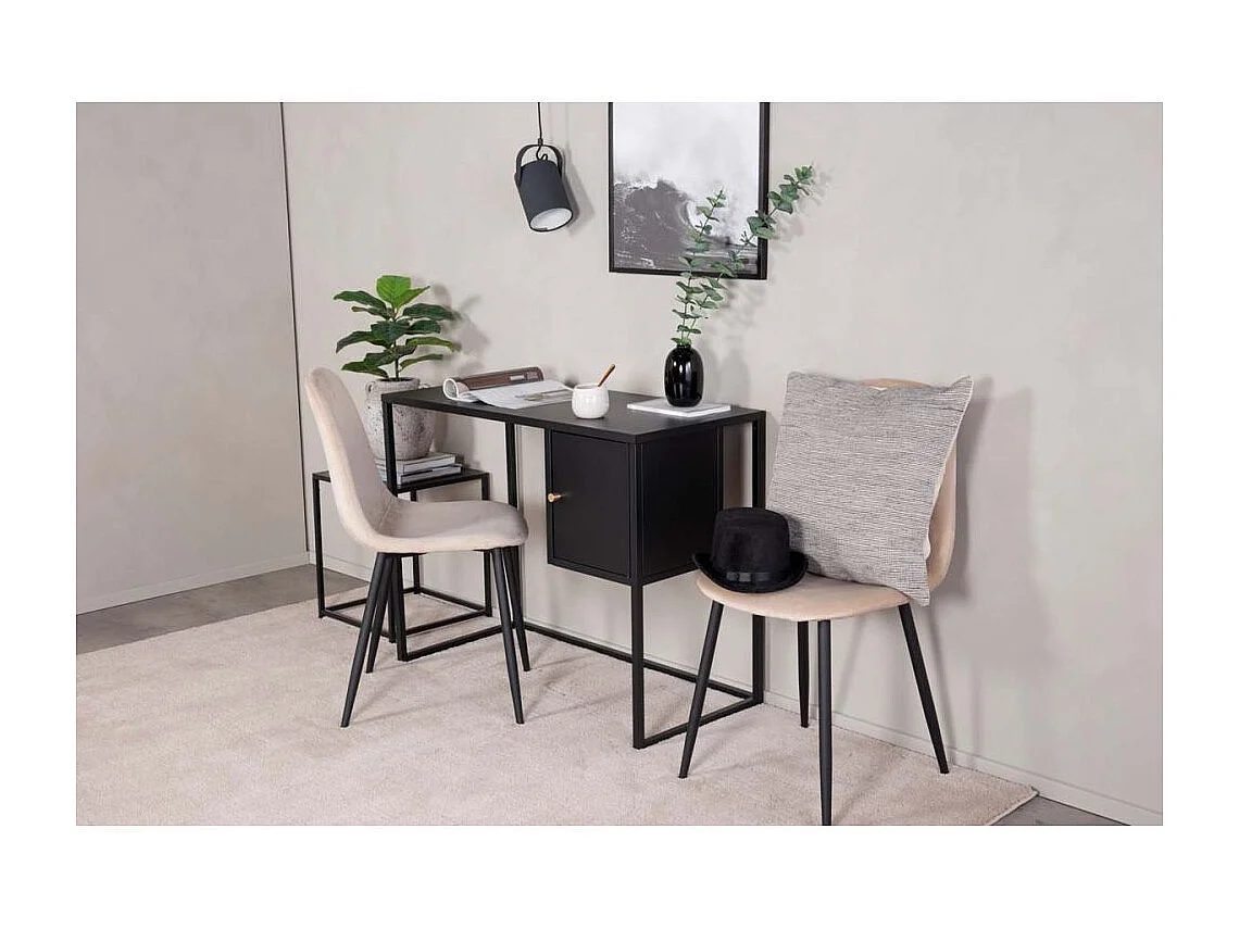 Bakal bureau 1 deur zwart.