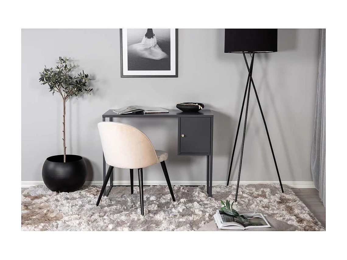 Bakal bureau 1 deur zwart.