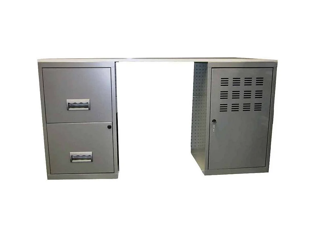 Bureau design en métal Alu