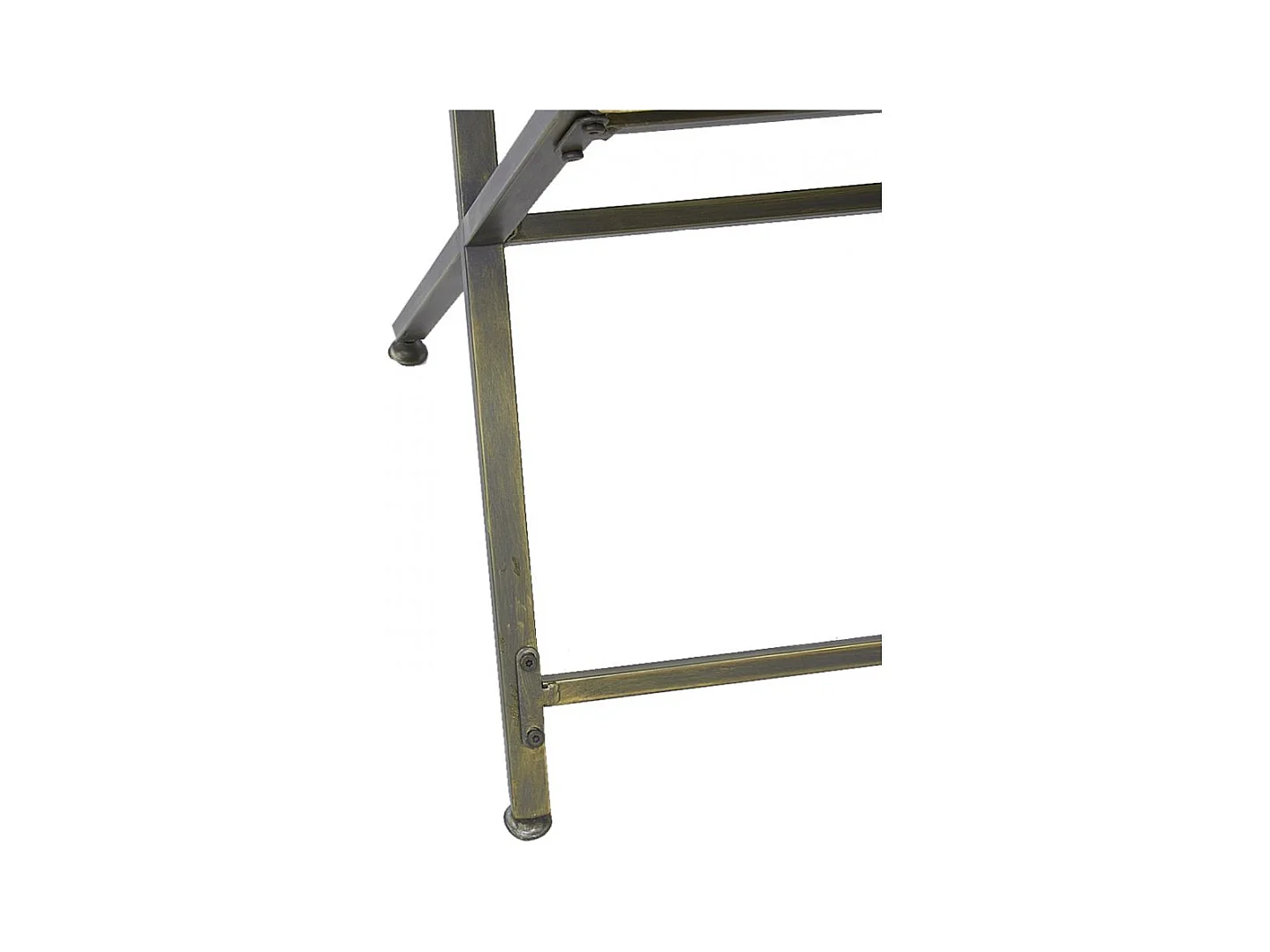 Bureau en bois et métal