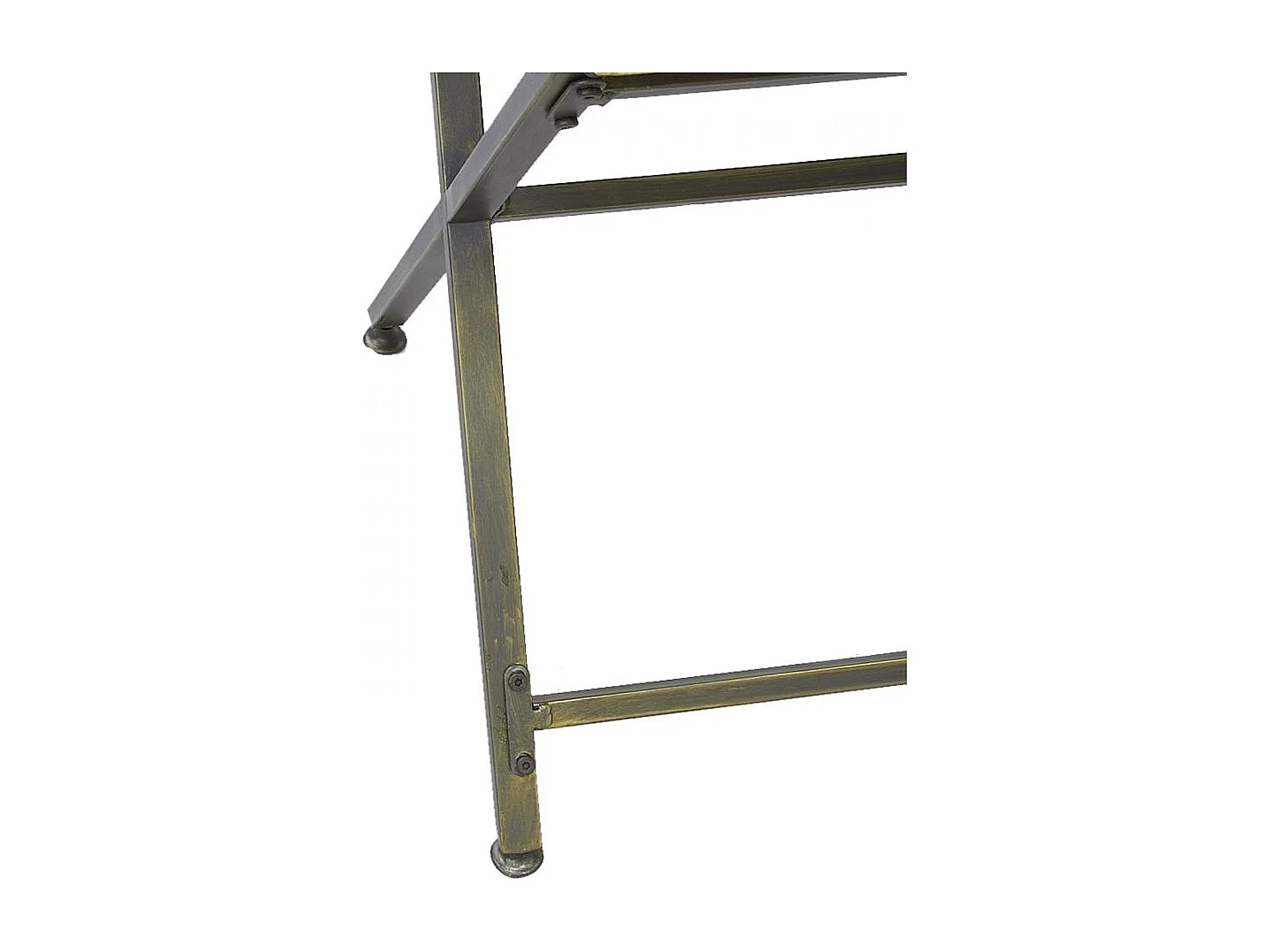 Bureau en bois et métal