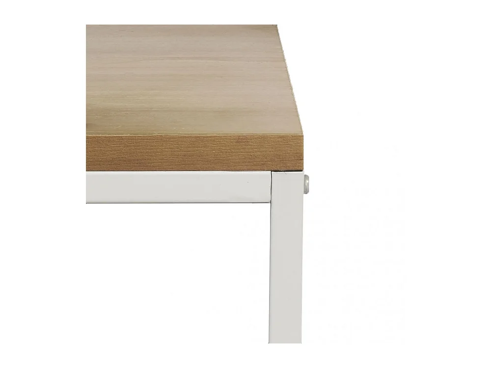 Bureau en métal et plaquage pin Charlie