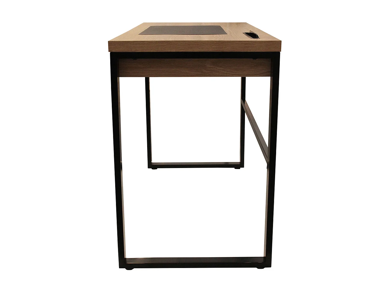 Bureau Design Bois & Métal "Tameo" 100cm Naturel