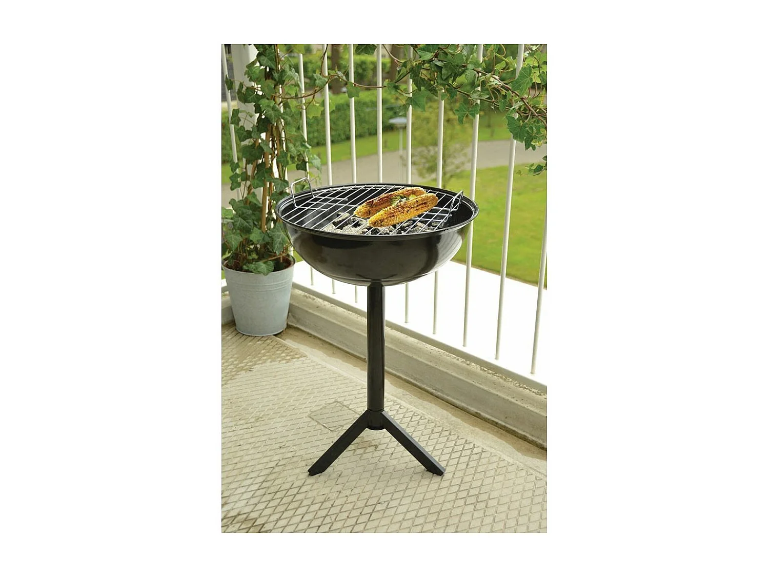 Table barbecue avec plateau amovible