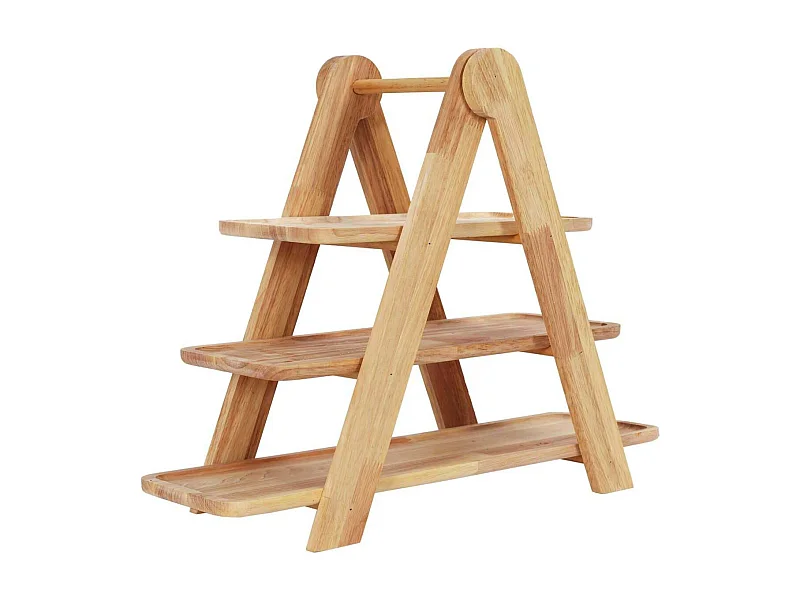 Plateau De Presentation 3 Etages Marron