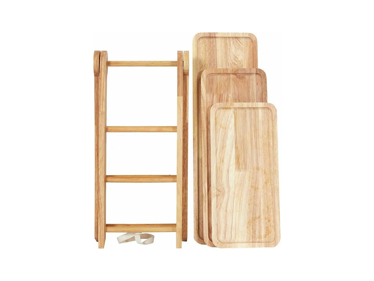 Plateau De Presentation 3 Etages Marron