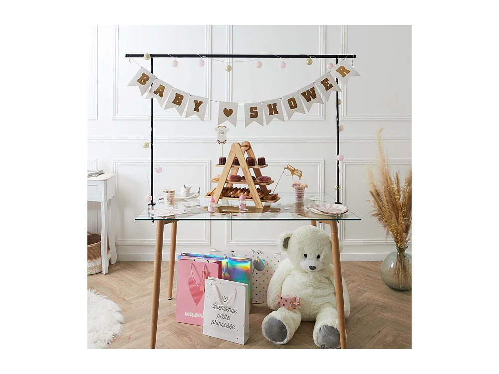 Plateau De Presentation 3 Etages Marron