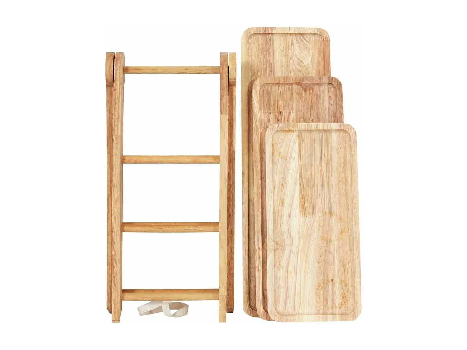 Plateau De Presentation 3 Etages Marron