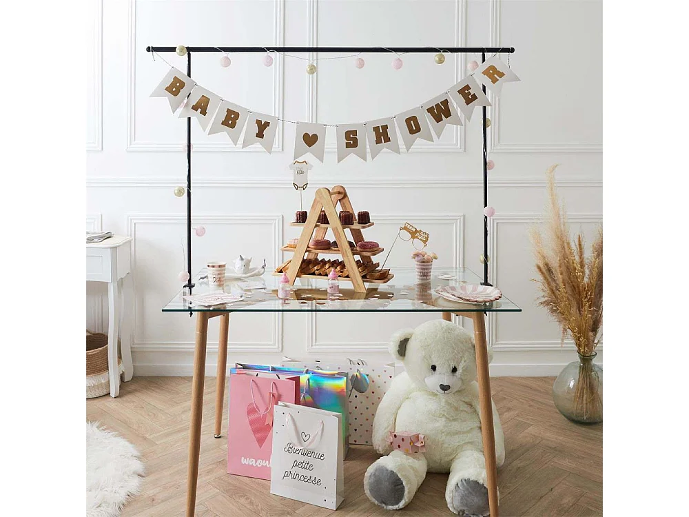 Plateau De Presentation 3 Etages Marron