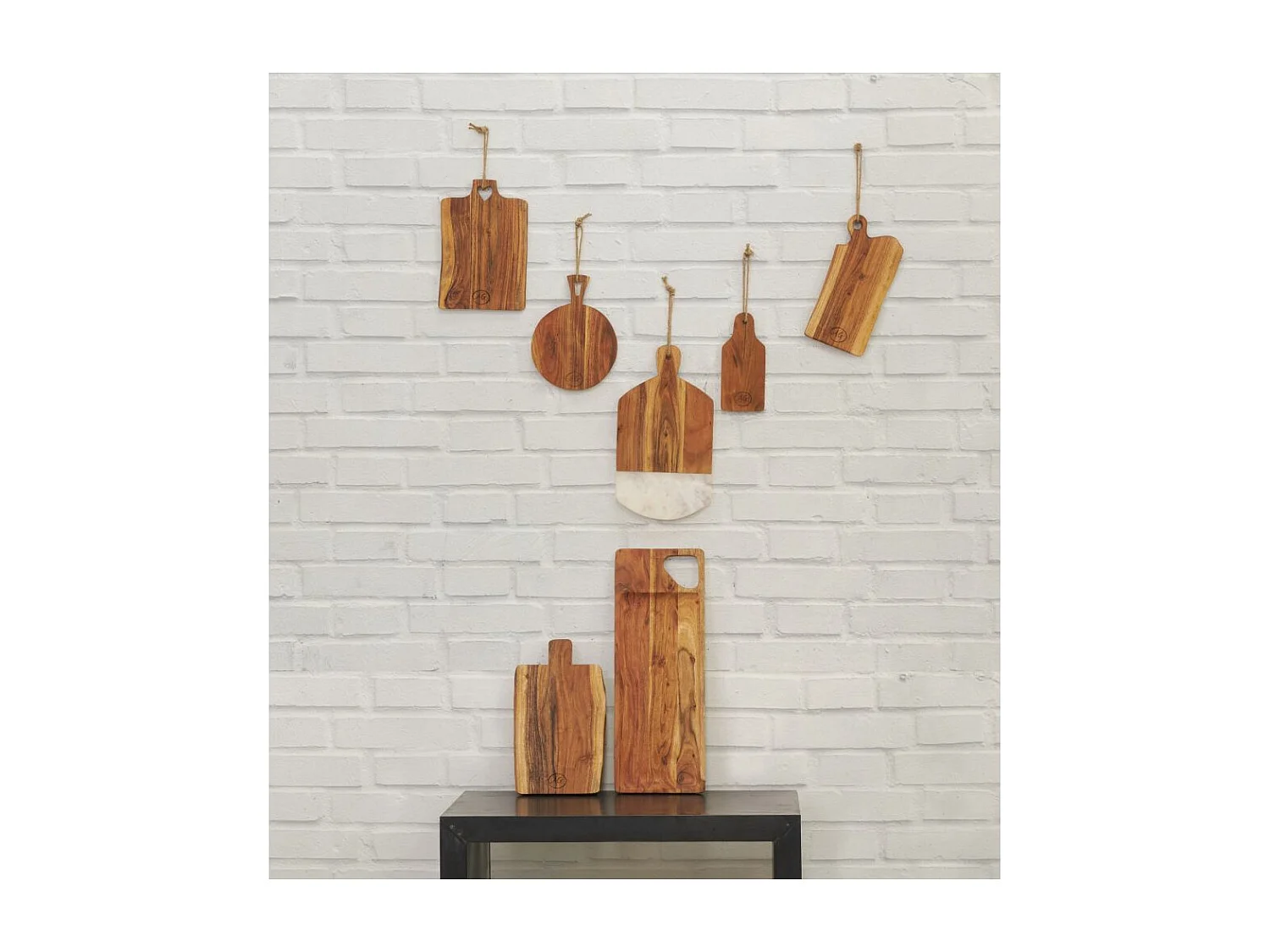 Plateau en acacia fait main