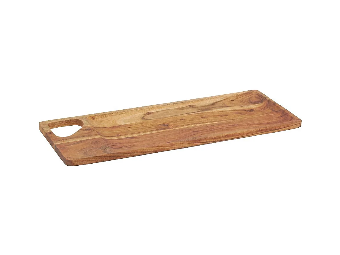 Plateau en acacia fait main