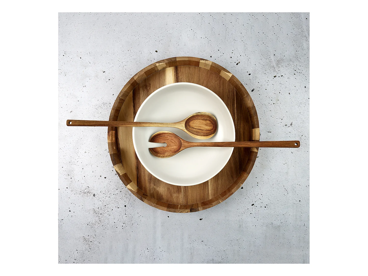 Plateau Acacia 40cm Marron