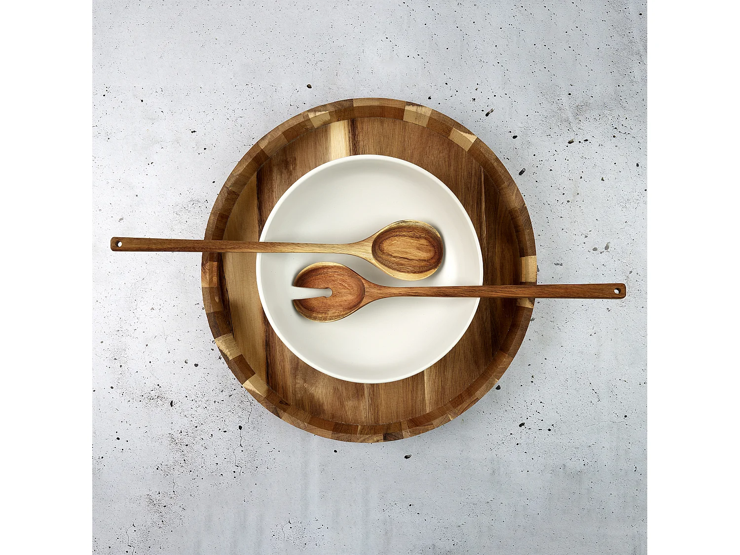 Plateau Acacia 40cm Marron