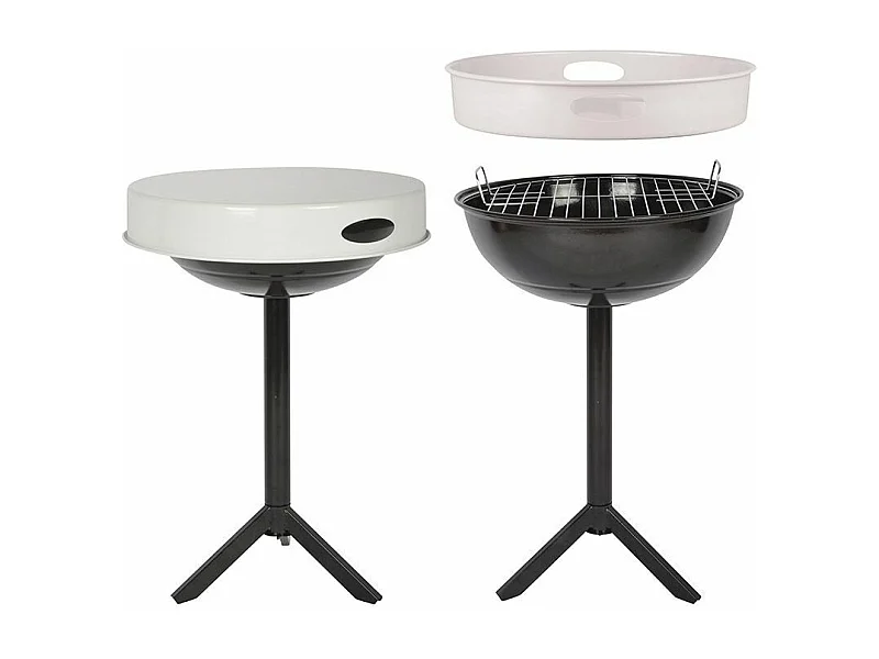 Table barbecue avec plateau amovible