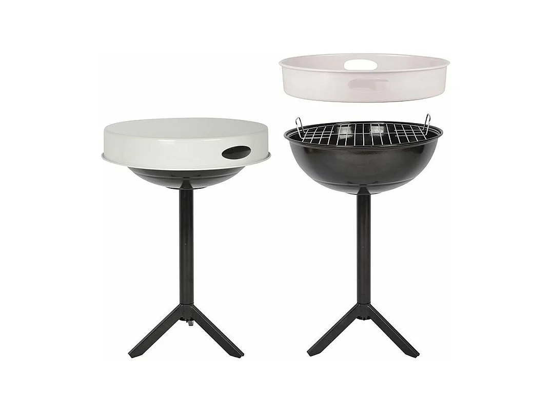 Table barbecue avec plateau amovible
