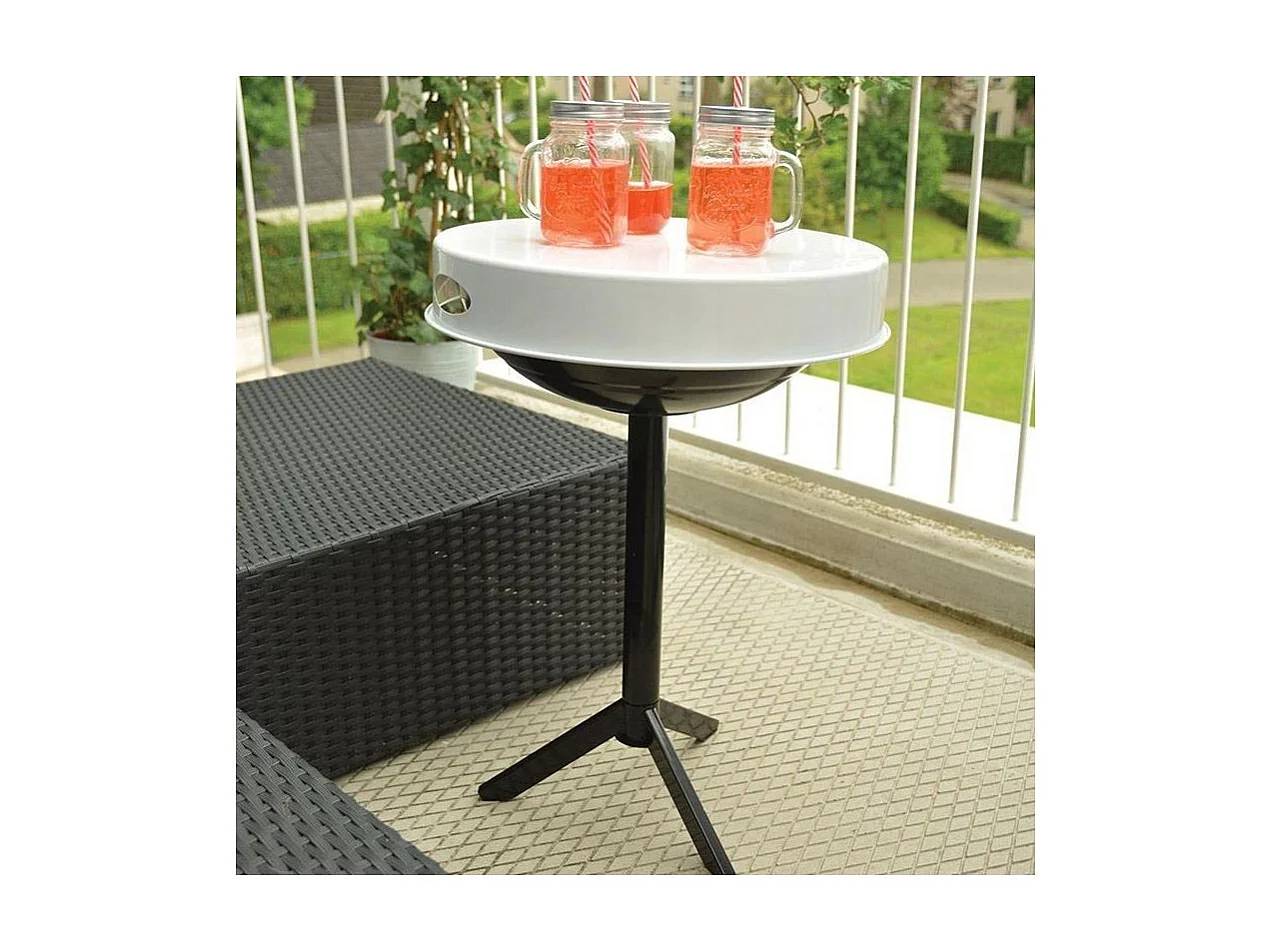 Table barbecue avec plateau amovible