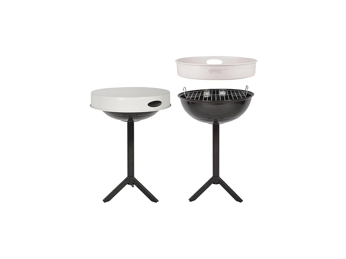 Table barbecue avec plateau amovible