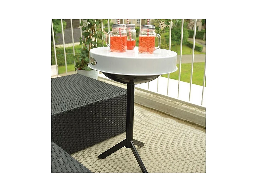 Table barbecue avec plateau amovible