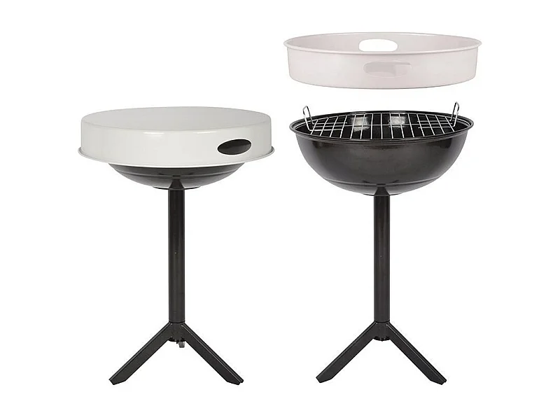 Table barbecue avec plateau amovible