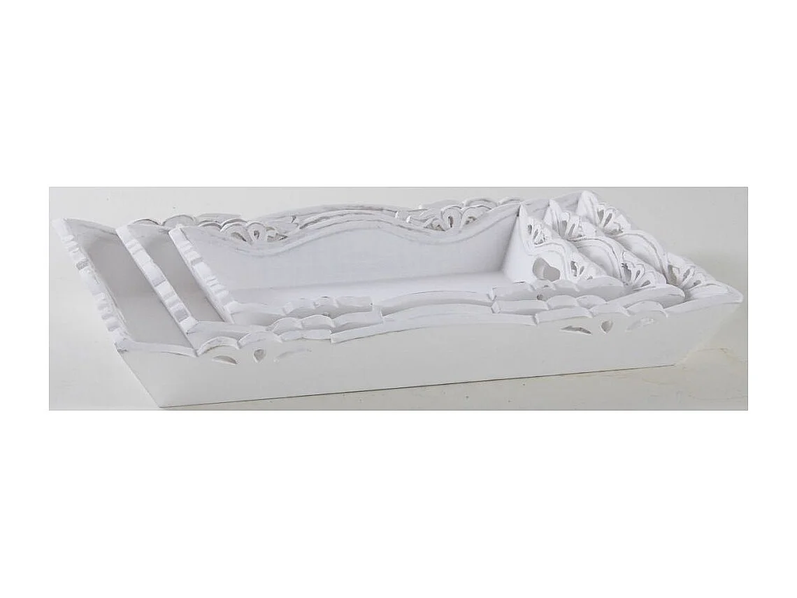 Plateaux en manguier blanc (Lot de 3)