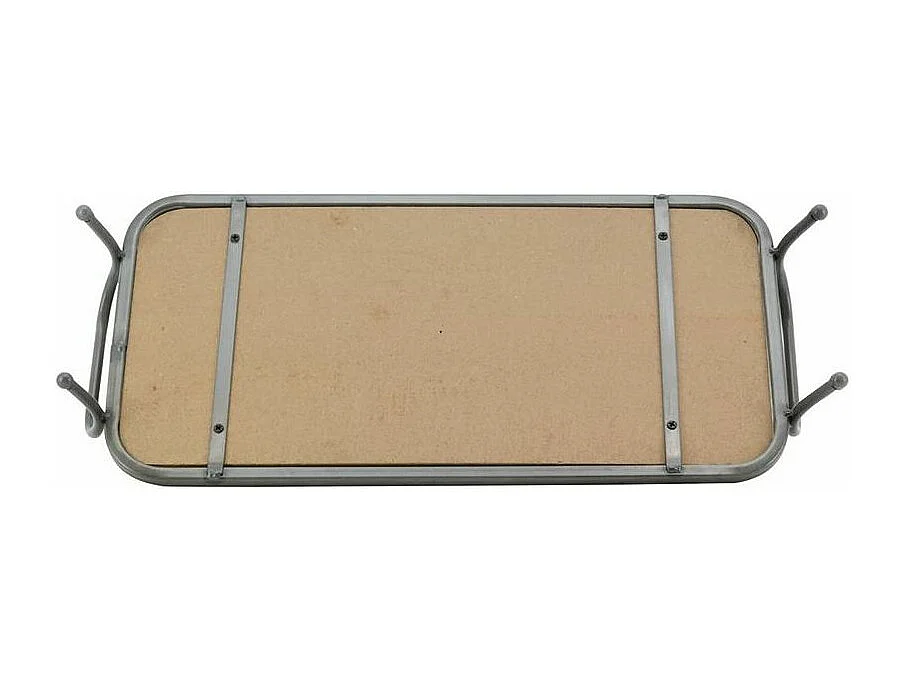 Plateau en bois sur pieds