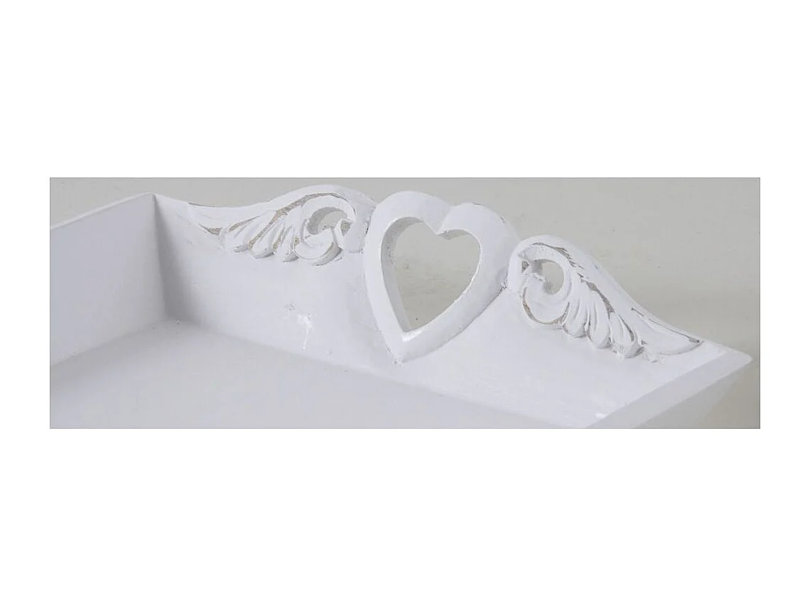 Plateaux blancs (Lot de 3)