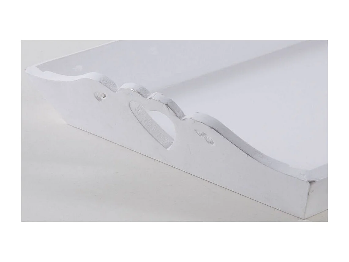 Plateaux blancs (Lot de 3)