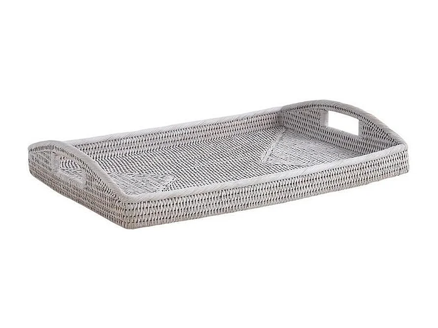 Plateau en rotin 52 cm La Grande époque