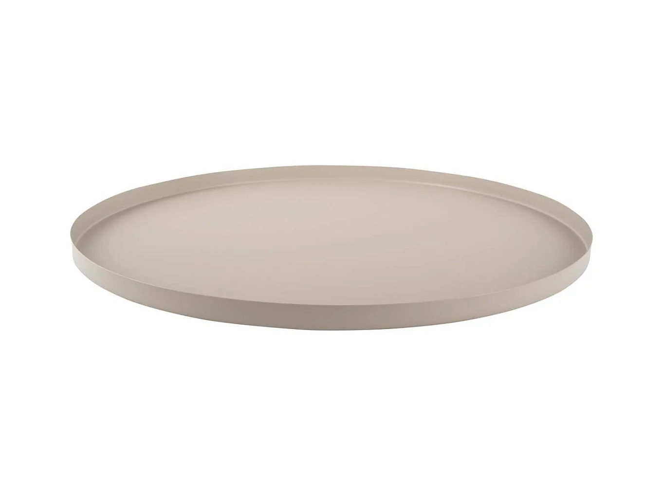 Plateau rond en métal Tray 39.5 cm