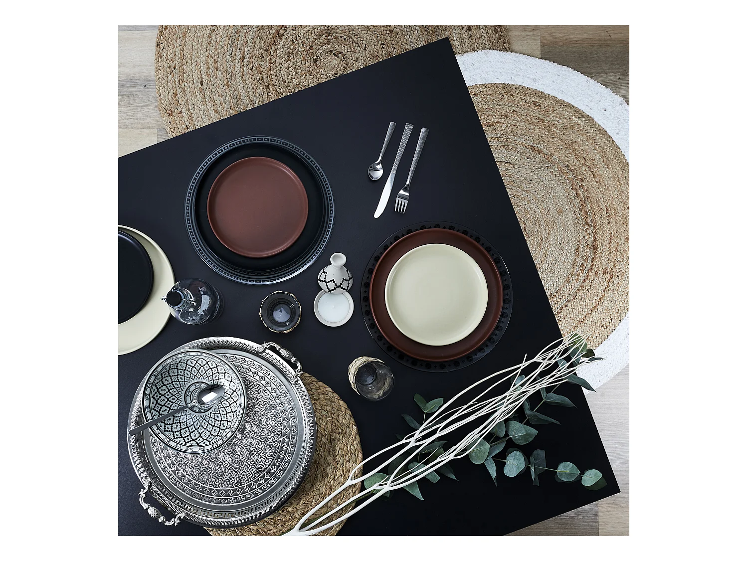 Plateau De Service 42cm Argent