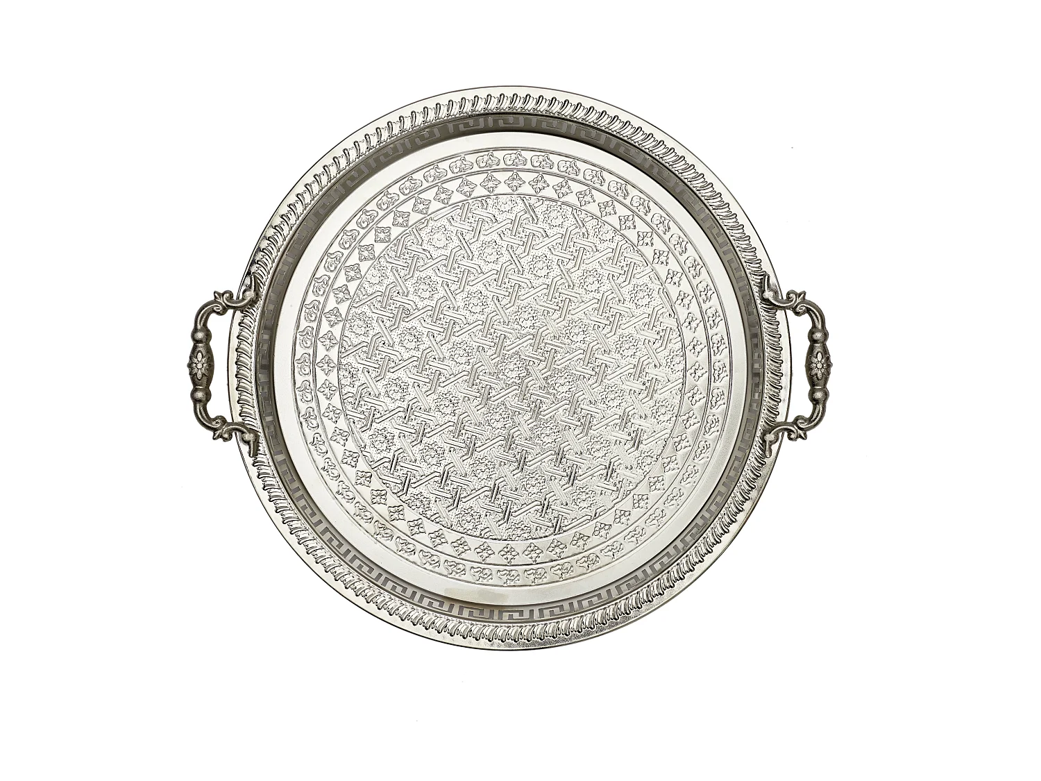 Plateau De Service 42cm Argent