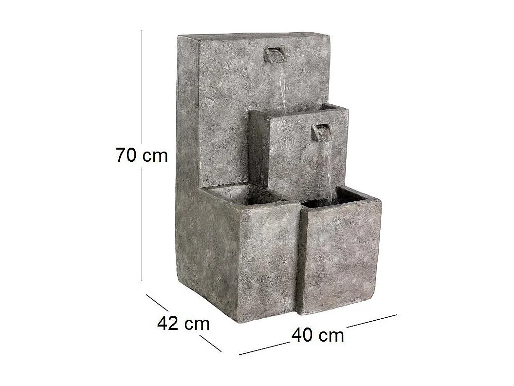 Fontaine extérieure en composite Feel