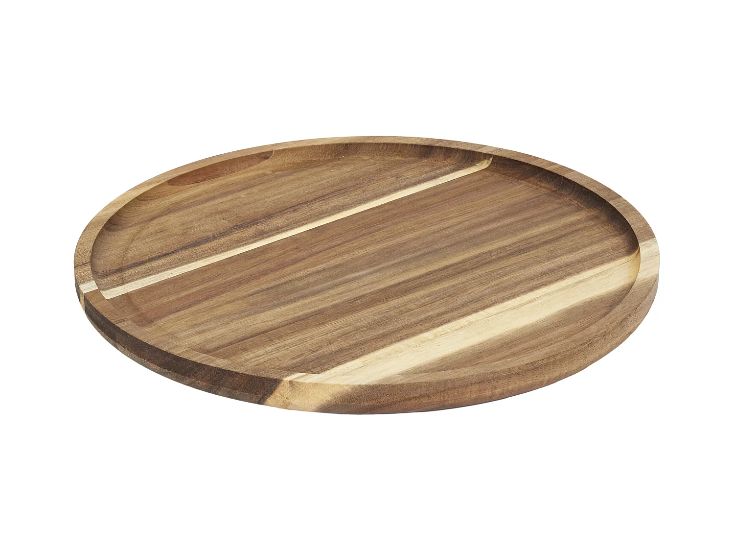 Dessous Assiette Acacia 32cm Marron