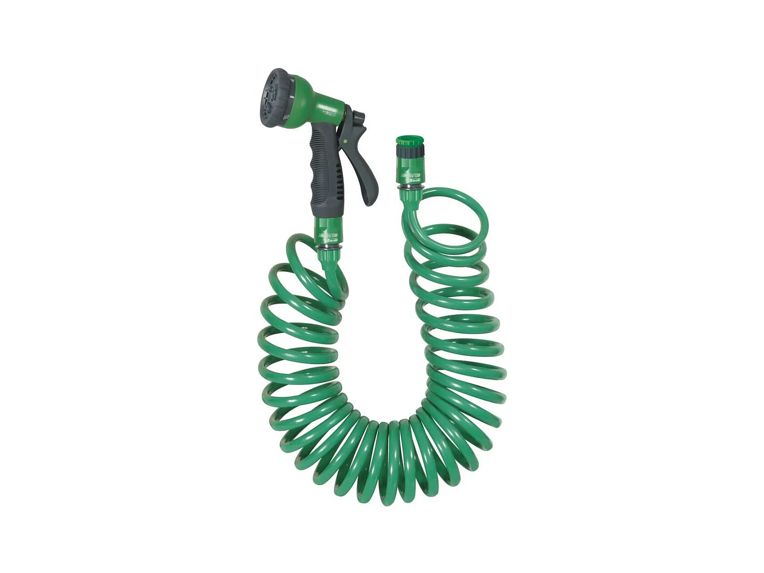 Tuyau spirale 15 mètres pistolet multijets