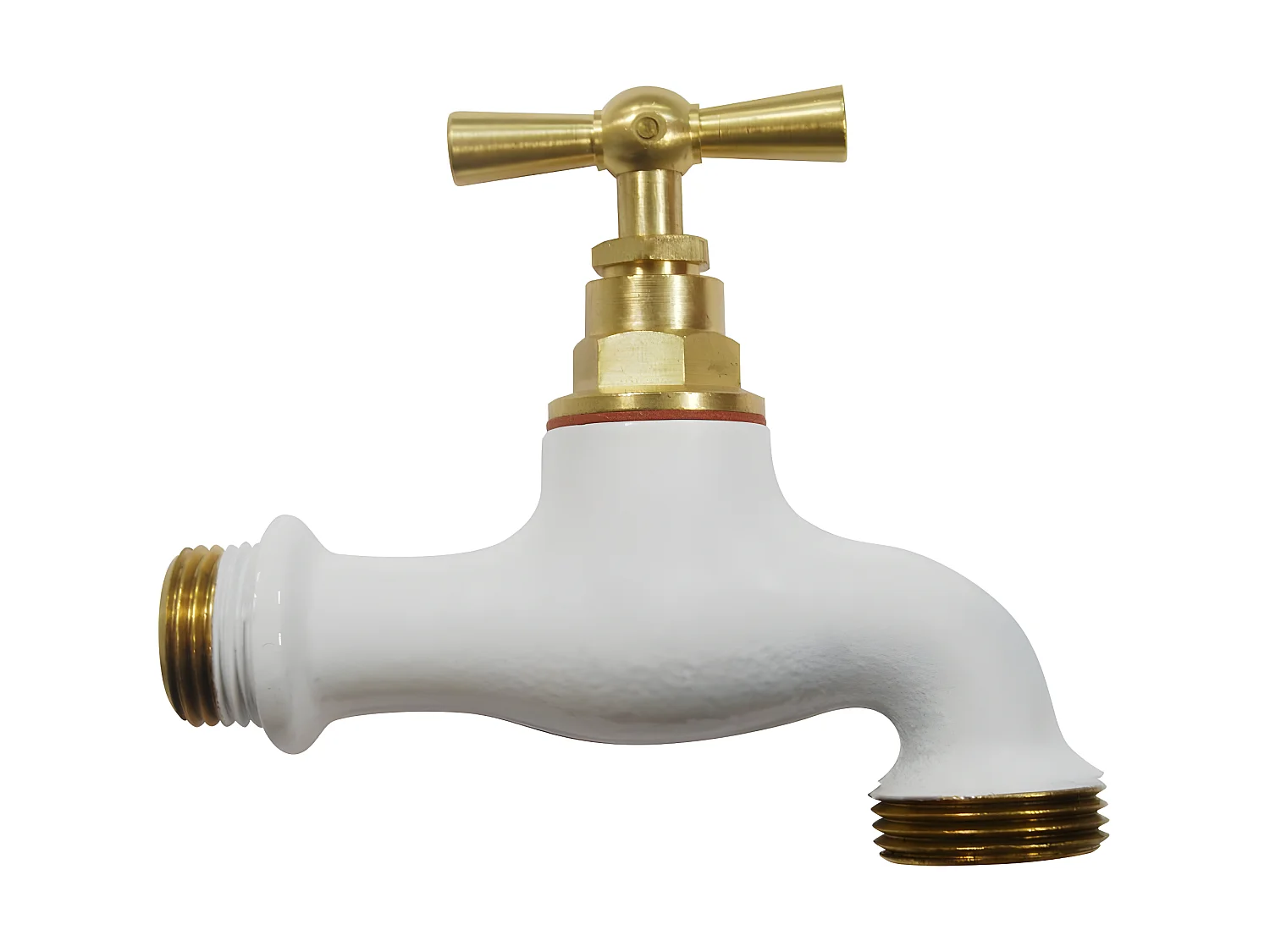 Rubinetto in ottone colorato